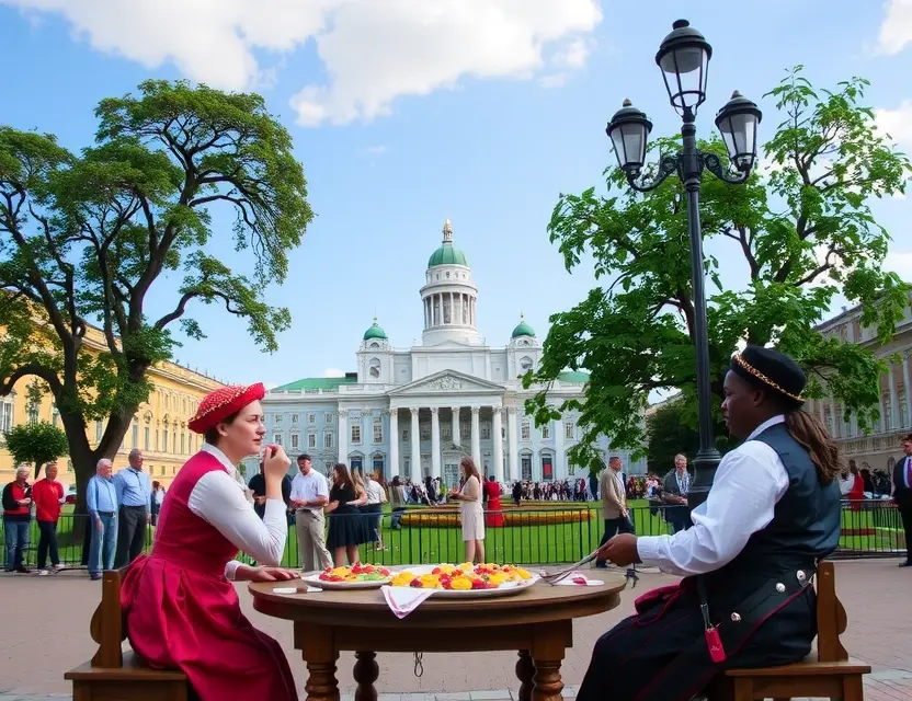 Культурная жизнь в Петербурге